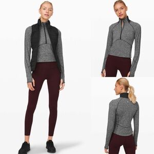 Lululemon Always Alert 1/2 Zip Long Sleeve Pullover